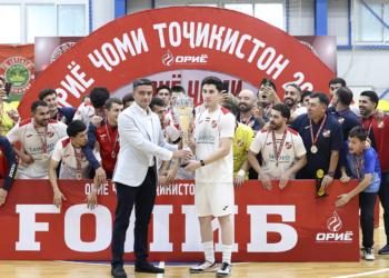 «Сипар» во второй раз подряд выиграл Кубок Таджикистана по футзалу