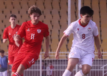 Юношеская сборная Таджикистана (U-17) уступила команде России в первом товарищеском матче